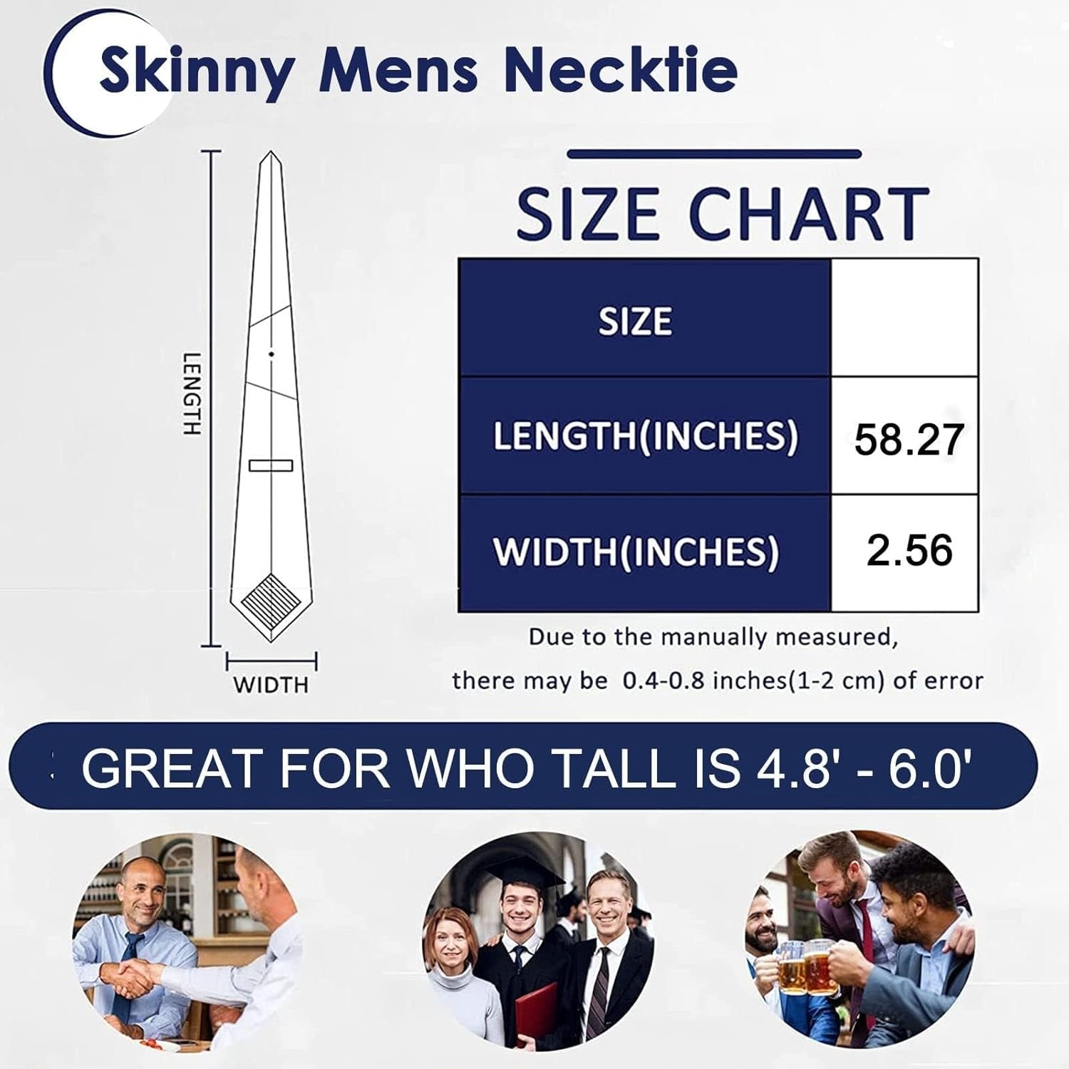 Men'S Cotton Printed Floral Neck Tie Skinny Tie